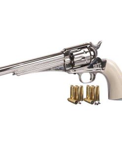 Crosman Remington 1875 Single Action Army Revolverco2 Powered Full Metal Bb & Pellet Air Revolver