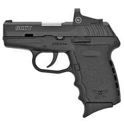 SCCY CPX-2 9MM 3.1" 10RD BLK RED DOT