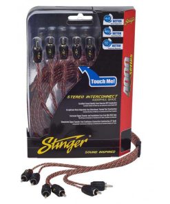 Stinger 17Ft 4000 Series 6 Channel Rca'S Directional Twisted