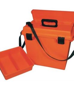 Mtm Sportsmens Plus Utility Dry Box Oring Sealed 19X13X15.1In Orange
