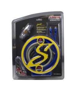 Stinger 4Ga Copper 1200W Complete Amplifier Installation Wiring Kit