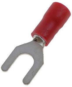 Xscorpion 22/18 Gauge Spade Terminal Red 100 Pcs.