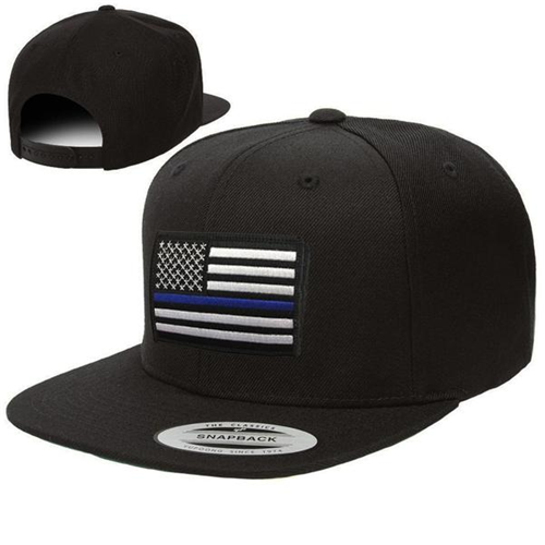 Snapback - Thin Blue Line American Flag-TBL-Snapback