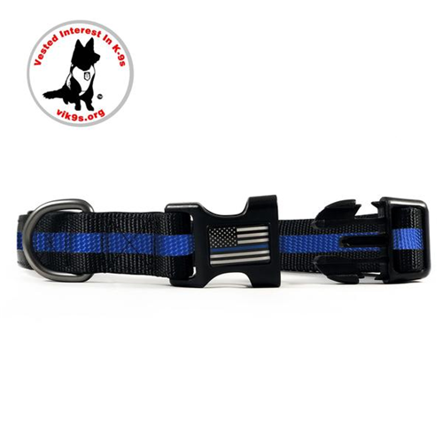 Thin Blue Line Dog Collar-TBL-Dog-Collar