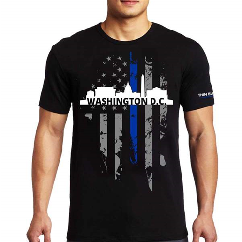 T-Shirt - DC Large, Thin Blue Line-TBL-DC-LRG-TBL-Shirt