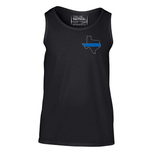Tank - Texas Thin Blue Line-TBL-Tex-Tank