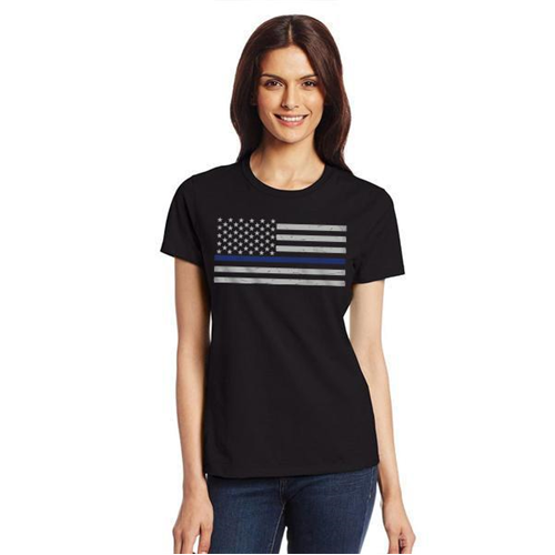 Women's Shirt - Thin Blue Line Classic-TBL-Women-Classic