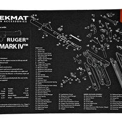 TEKMAT PISTOL MAT RUGER MARK IV BLK