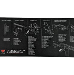 TEKMAT RIFLE MAT AR15 BLK