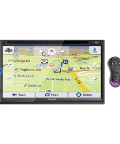 Farenheit 7" LCD DDin Navigation Indash DVD Player Bluetooth Android phonelink remote,1