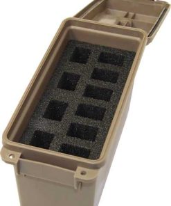 Mtm Tactical Mag Can -For 10 Double Stacked Handgun Mags Dark Earth