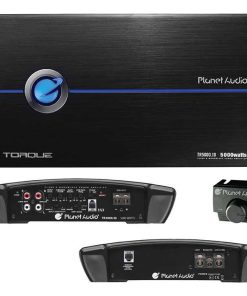 Planet 5000 Watts Max Power Class D Monoblock Power Amplifier 1-Ohm Stable