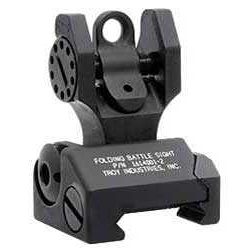 Troy Fldng Rear Battle Sight Blk