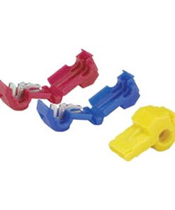 T Tap Connector Xscorpion 22/18Ga. 50Pcs; Red