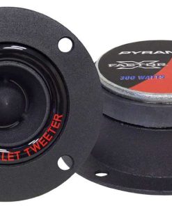 Pyramid Tweeters  (Sold In Pairs) Black Die Castbullet Style; 300 Watt; 3.75",1