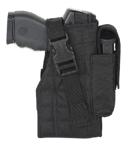 Tactical Molle Holster w/ Attached Mag Pouch-25-0029