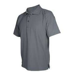VERTX COLDBLACK S/S POLO GRY LRG