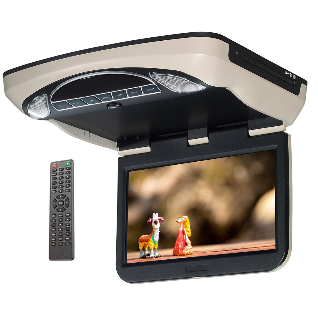 Audiovox 10.1? Overhead Monitor with DVD Player HDMI Input IR/FM Transmitters and Color Skins
