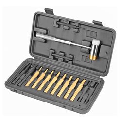 WHEELER HAMMER/PUNCH SET W/CASE