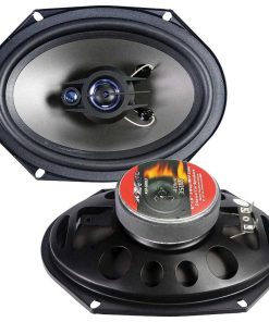 Speaker 6X8" 3-Way Xxx 350 Watts (No Grills),1