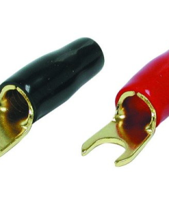 Spade Terminals 4Ga. Audiopipe4 Pack