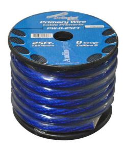 Power Wire Audiopipe 0Ga. 25' Blue