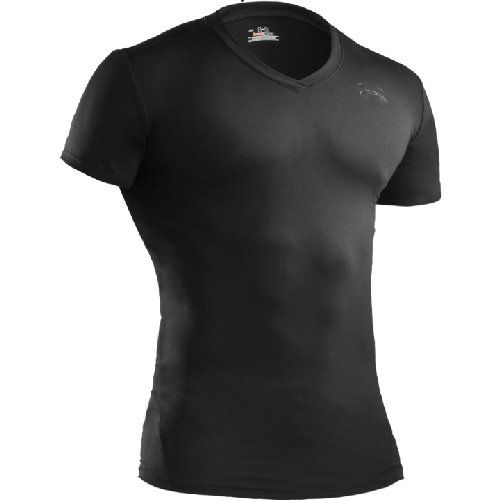 Tactical HeatGear Compression V-Neck T-Shirt-1216010