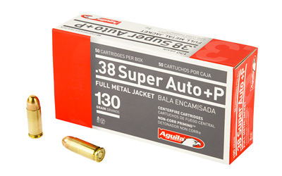 Aguila 38Spr A&P 130Gr 50/1000