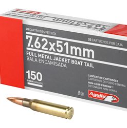Aguila 762Nato 150Gr Fmjbt 20/500