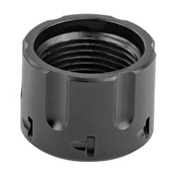 Backup Thrd Prtctr 1/2X28 Cyl Blk