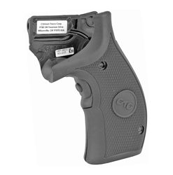 Ctc Lasergrip S&W K/L Rnd Cmp Rbr Ov