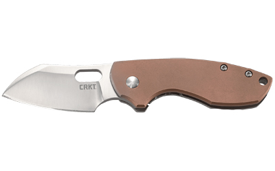 CRKT PILAR COPPER 2.38" PLAIN EDGE