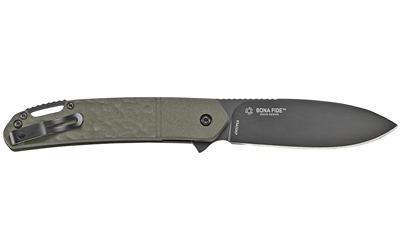 CRKT BONA FIDE OD GREEN 3.59" PLAIN - Image 2
