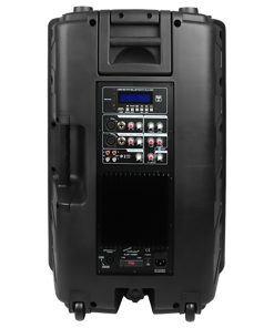 Audiopipe 15" Professional Loudpeaker Bluetooth Fm Tuner Usb/Sd Remote