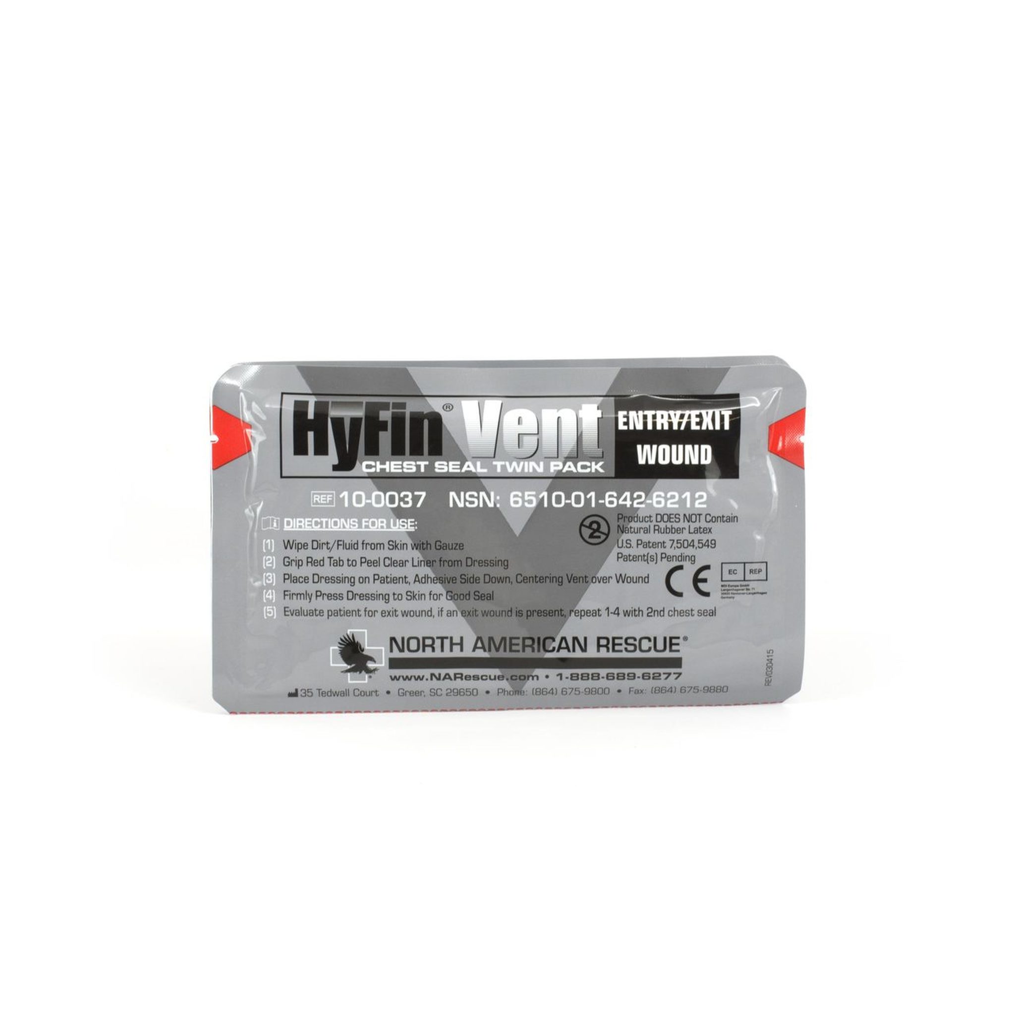 HyFin Vent Chest Seal Twin Pack-10-0037