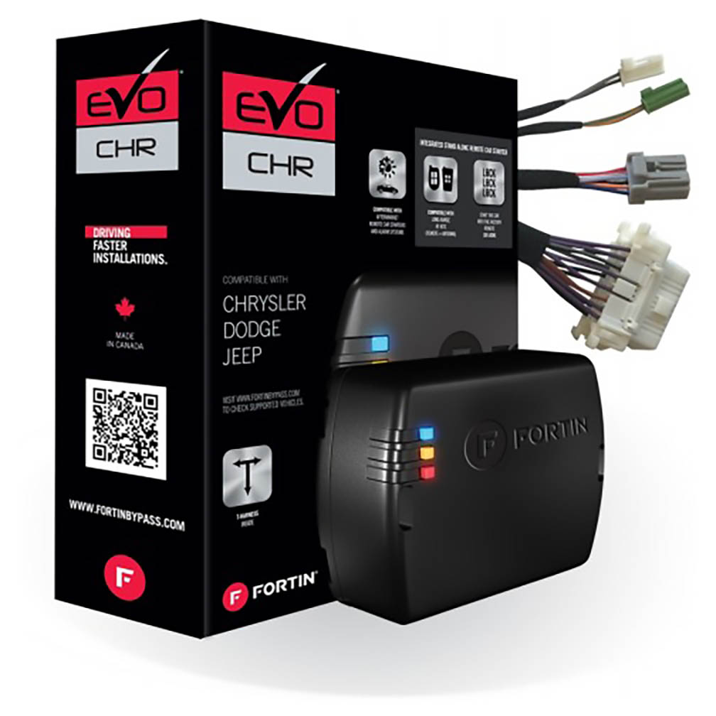 Fortin Combo module & T-Harness for '11-'21 Chysler Dodge and Jeep Tip-Start & Push-To-Start vehicl