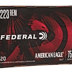 Fed Am Eagle 223 Rem 75Gr Tmj 20/500