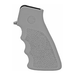 HOGUE GRIP AR15 W/FINGER GROVE GREY