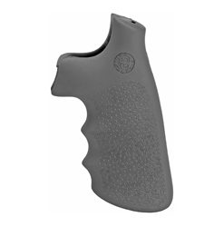 HOGUE S&W ROUND BUTT RUBBER CONV BLK