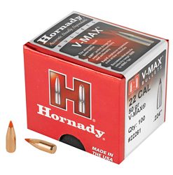 HRNDY V-MAX 22 CAL .224 50GR 100CT