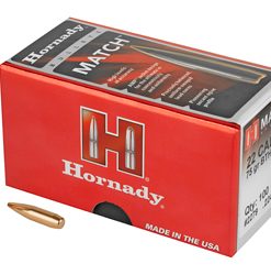 HRNDY MATCH 22CAL .224 75GR 100CT