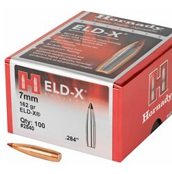 HRNDY ELD-X 7MM .284 162GR 100CT