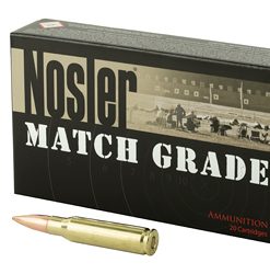 Nosler 308Win 168Gr Cc 20/200