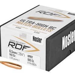 NOSLER RDF 6.5MM 140 HPBT 100CT
