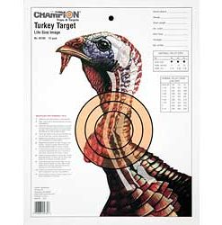 Champion Turkey Trgt Lifesize 12Pk