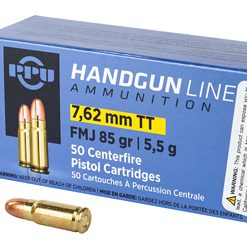 Ppu 7.62 Tokarev Fmj 85 Gr 50/500