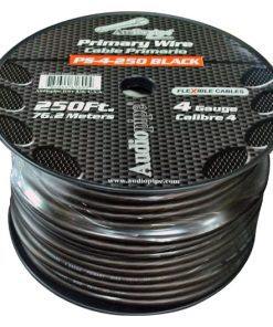 Audiopipe Flexible Power Cable Black 250 Ft.