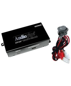 WIRELESS FM MODULATOR AUDIOPIPE 2 CH. ON/OFF SWITCH;ADJ.OUTPUT LEVEL