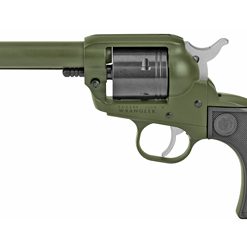 RUGER WRANGLER 22LR 4.62" 6RD OD/BLK