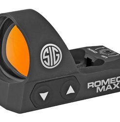 SIG ROMEO3 MAX REFLEX SIGHT 6MOA BLK
